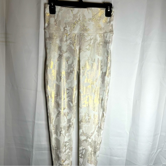 Mono B Pants - mono b legging small gold and white